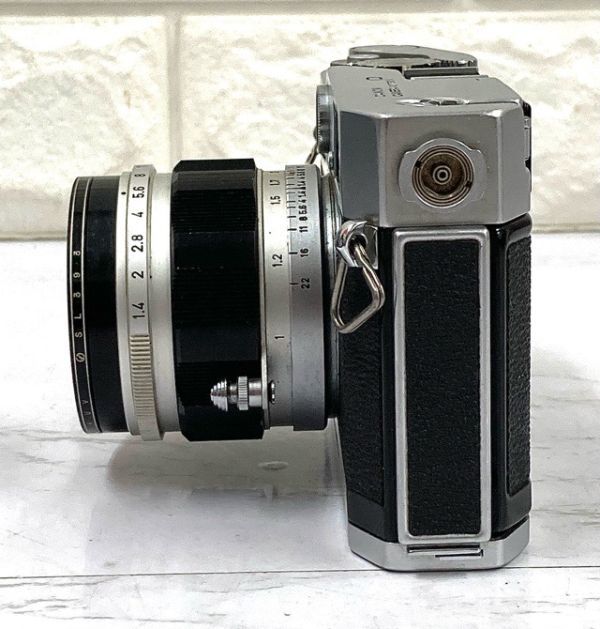 Canon キヤノン P フィルムカメラ レンジファインダー ボディ+LENS 50mm 1:1.4 レンズ 動作未確認 fah 10A399_画像6
