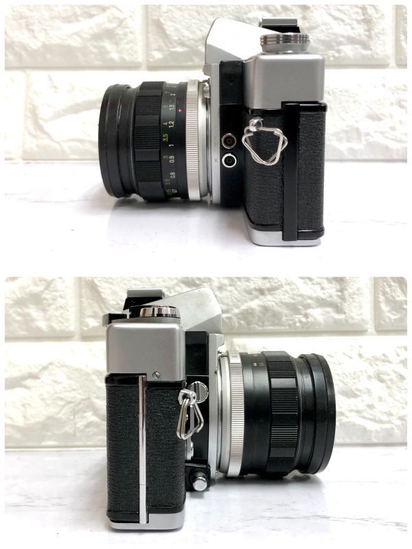 minolta ミノルタ SRT101 一眼レフフィルムカメラ MC ROOKOR-PF 1:1.4 f=58mm レンズ 中間リング、蛇腹装置Ⅰ シャッターOK fah 11S050_画像4