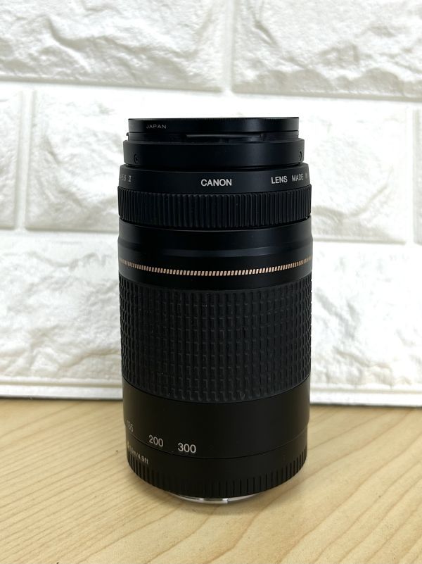 Canon ULTRASONIC ZOOM LENS EF 75-300ｍｍ 1:4-5.6 Ⅱ Φ58ｍｍ 動作未確認 レンズ 中古 fah 11Ｋ312_画像3