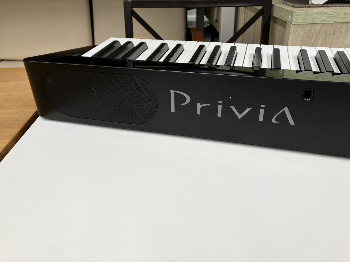 CASIOカシオ◆電子ピアノ Privia 88鍵盤 2020年製【音出し確認】 PX-S1000BK_画像7