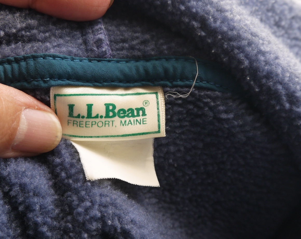 Ｌ.Ｌ ＢＥＡＮ フリ―ス（パーカ）古着　本社で購入、デザインはレアです。_画像1