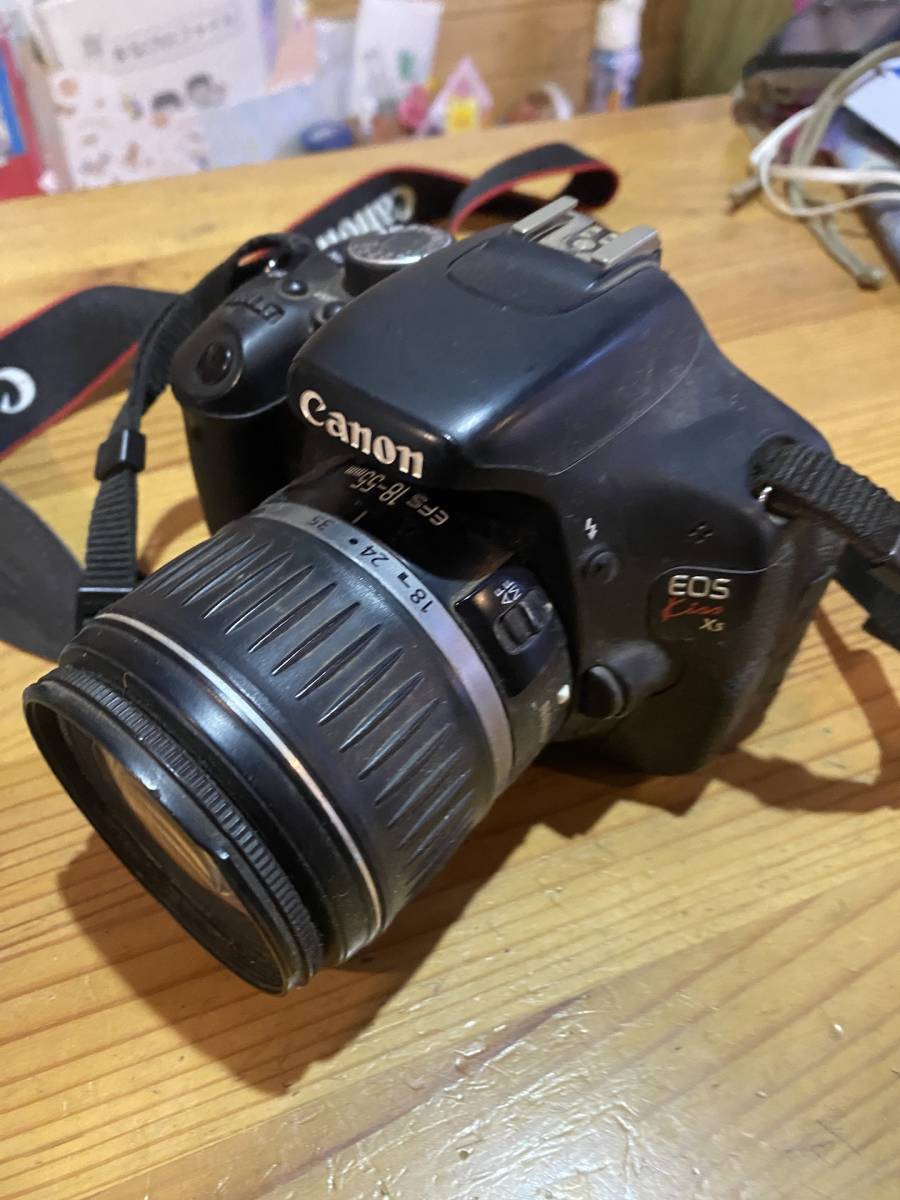 Canon キヤノン EOS Kiss X5 デジタル一眼レフカメラ レンズ 動作品_画像1