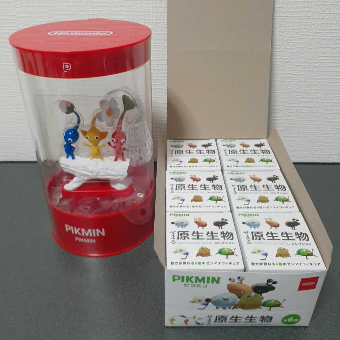 ピクミン スタチュー& せまる原生生物コレクションコンプリート ピクミン スタチュー& せまる原生生物コレクションコンプリート