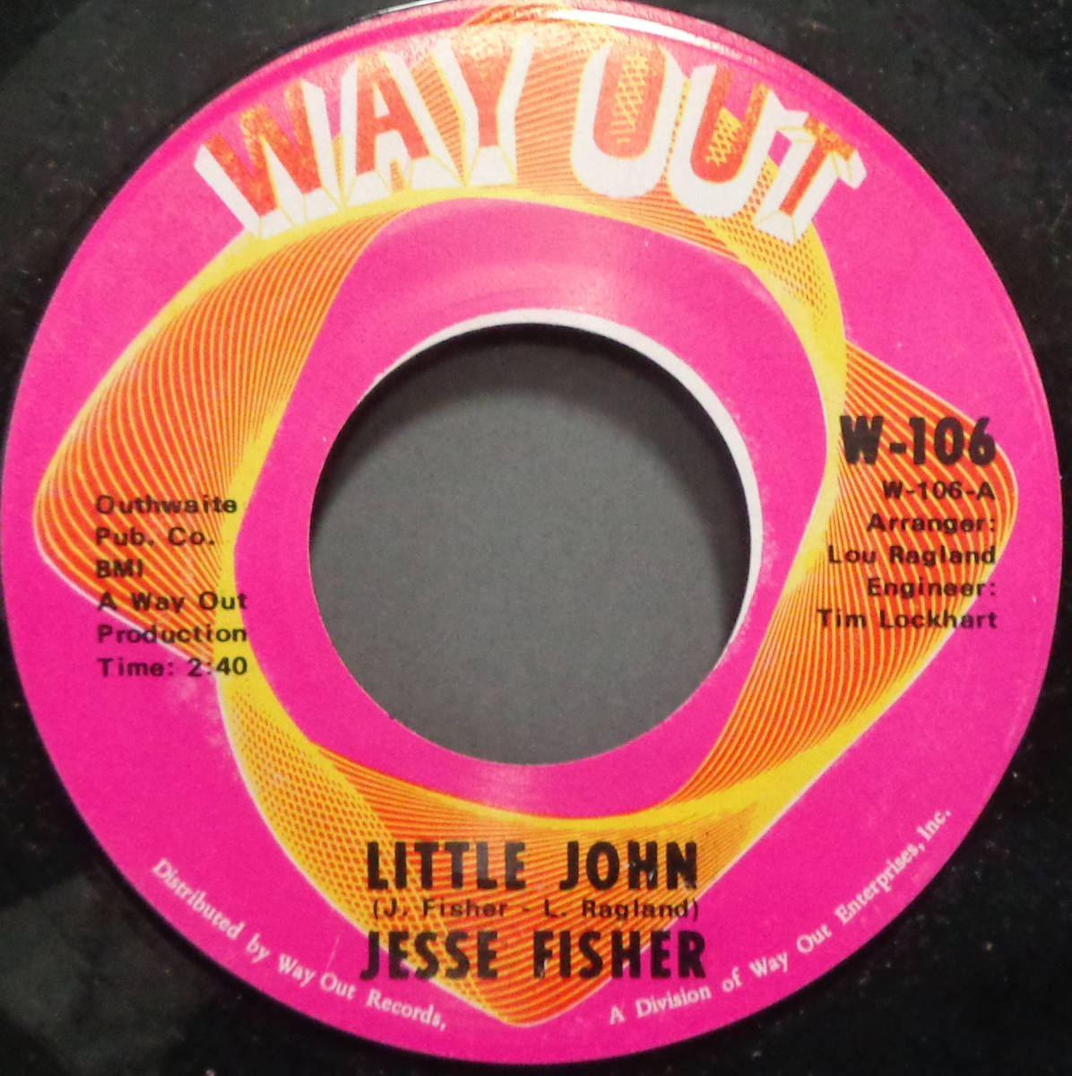 【SOUL 45】JESSE FISHER - LITTLE JOHN / WHY (s231109026) _画像1