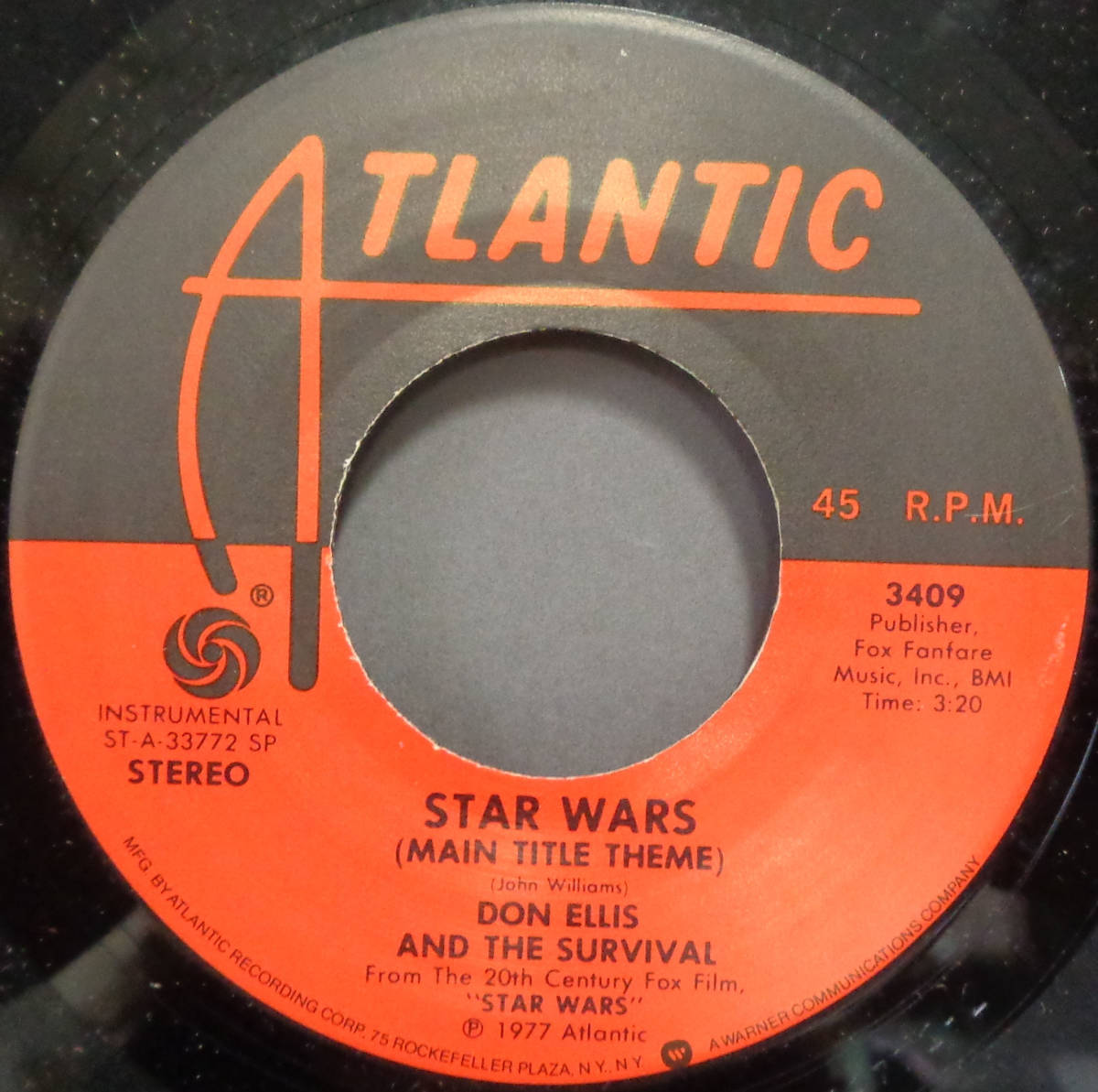 【SOUL 45】DON ELLIS & THE SURVIVAL - STAR WARS / PRINCESS LEIA (s231103010)_画像1