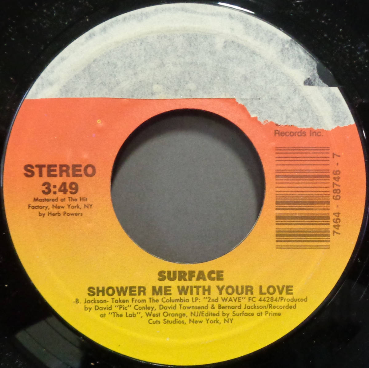 【SOUL 45】SURFACE - SHOWER ME WITH YOUR LOVE / (INSTR.) (s231111021) _画像1