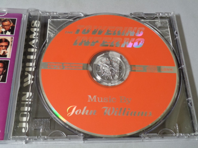ジョン・ウイリアムス「タワーリング・インフェルノ＋ブラックサンデー組曲」11曲入り・スコア盤CD_画像2
