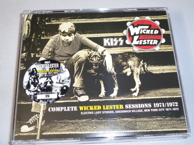 KISS/COMPLEE　WICKED　LESTER SESSIONS　1971/1972　3CD　_画像1