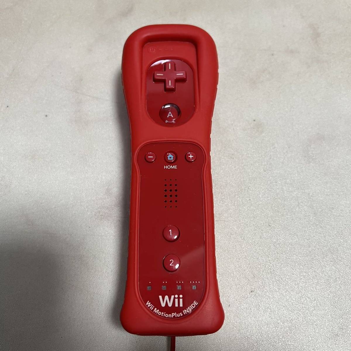 西542 【美品・希少品】Wii （スーパーマリオ25周年仕様） Nintendo ニンテンドー Wii本体 箱付き 赤 レッド 通電確認済 任天堂 25周年_画像5