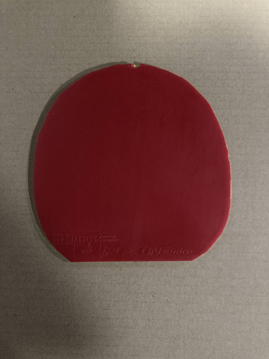 [卓球]PLAXON400(プラクソン400) 赤・2.0 andro　(アンドロ)_シート部分です。
