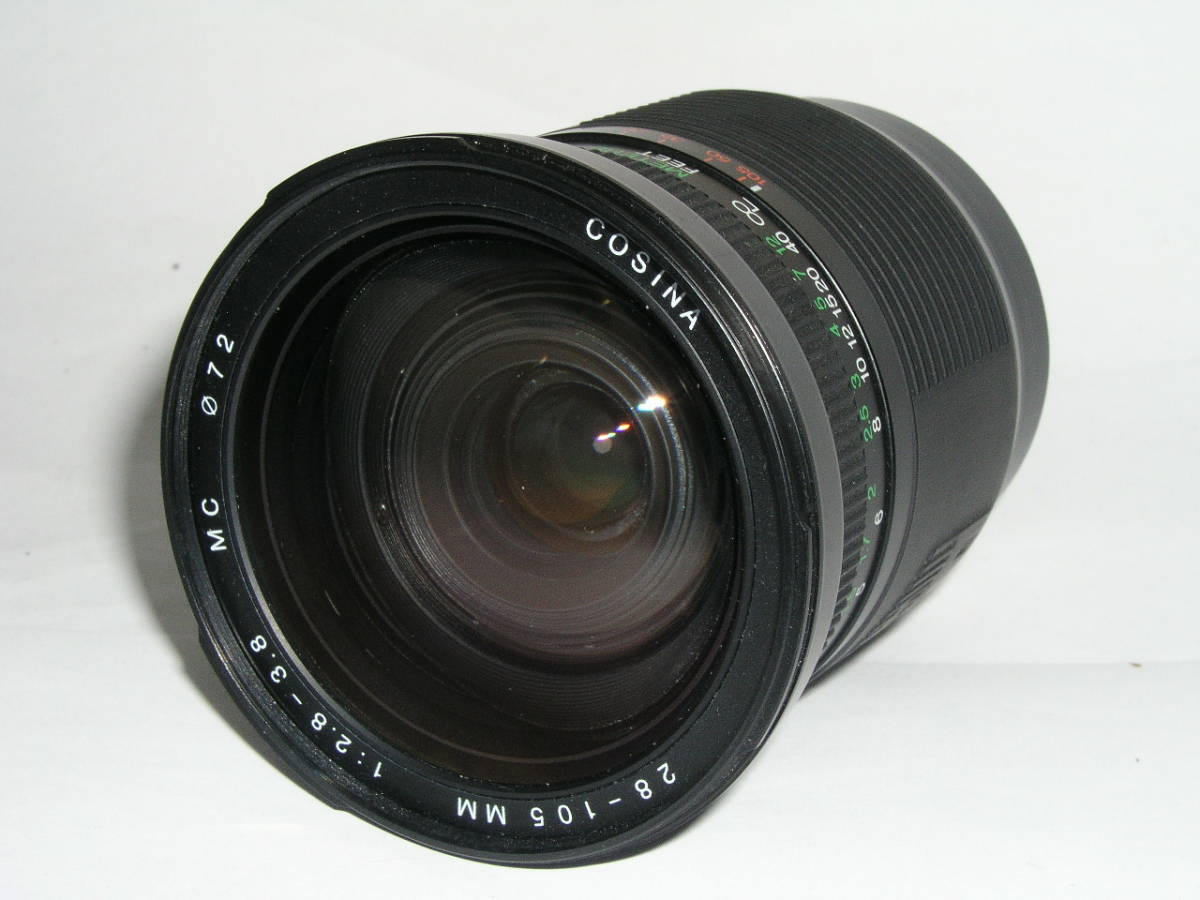 4862●● コシナ製αマウントの明るいズーム、COSINA AF 28-105mm/2.8-3.8、 for ソニーA/ミノルタα ●57_画像1