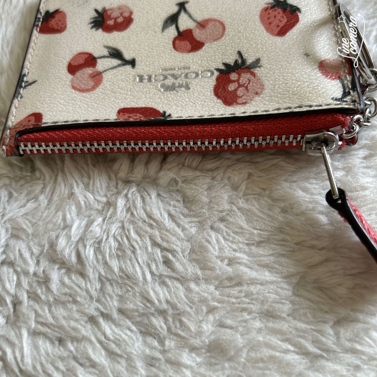 COACH コーチ いちご さくらんぼ コインケース ICケース カード COACH コーチ いちご さくらんぼ コインケース ICケース カード