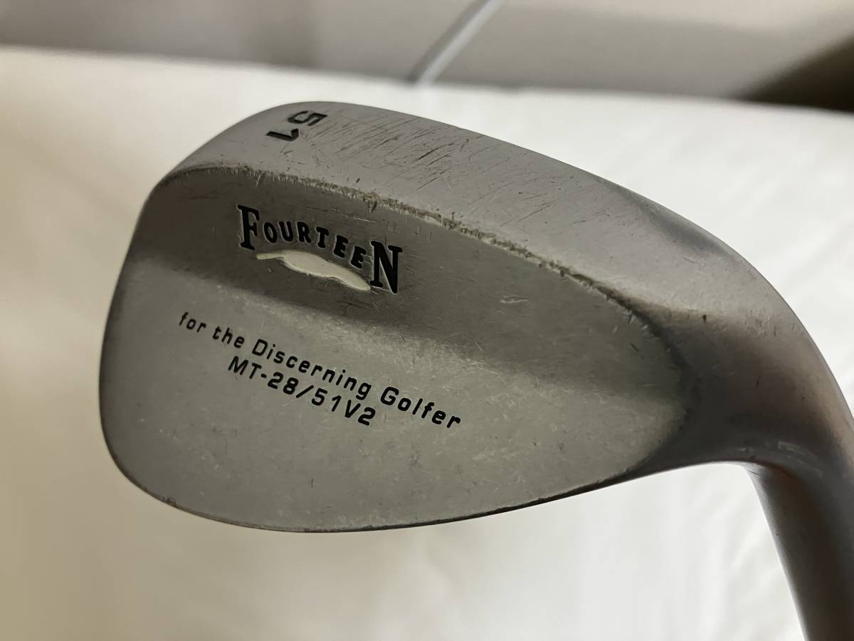 送料込【激スピン】FOURTEEN　フォーティーン　MT-28/51 V2 & MT-28/56 V2 ウェッジ 2本セット 51度/56度 N.S.PRO 950 R_画像3