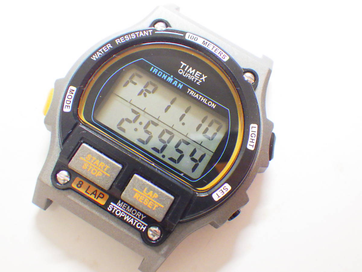 TIMEX タイメックス 訳あり ジャンク品 デジタル腕時計 TW5M54300 #226_画像1
