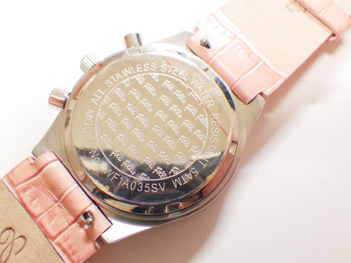 Folli Follieフォリフォリ レディース腕時計 WF1A035SVS-PI #244_画像2