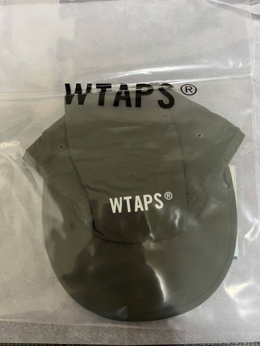 WTAPS ダブルタップス 帽子 201HCDT-HT10 T-7 02 CAP NYLON TUSSAH SUPPLEX ナイロン キャップ カーキ 緑 L