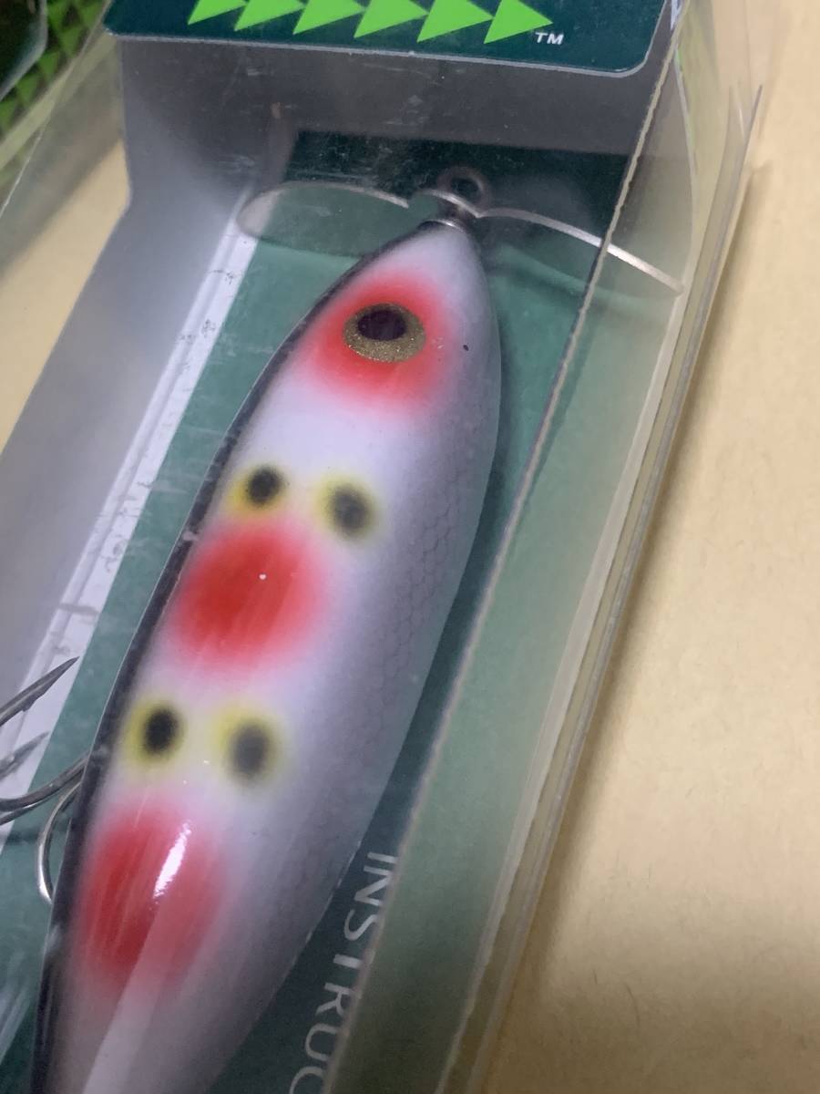 ヘドン　ウンデッドスプーク　2個セット　XRY S heddon wounded spook イエローショア　パロット_画像3