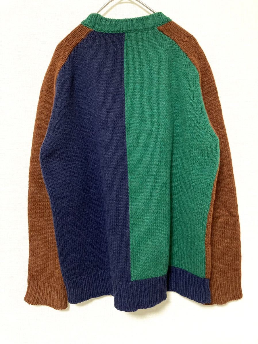 マルニ marni レディース 切り替え バイカラー ウール ニット マルニ marni レディース 切り替え バイカラー ウール ニット
