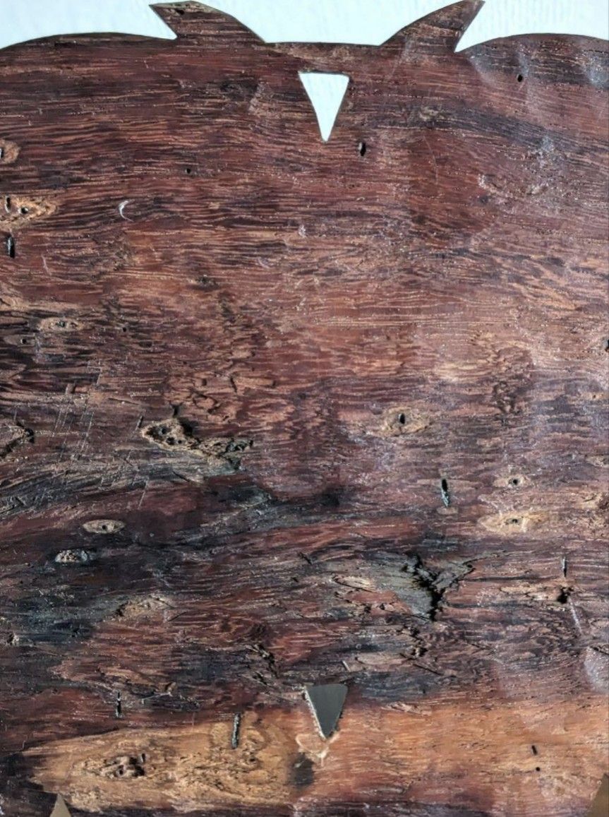 ▼お値下げ▼　パプアニューギニア　木製　木彫り　壁掛け飾り　オブジェ　鳥