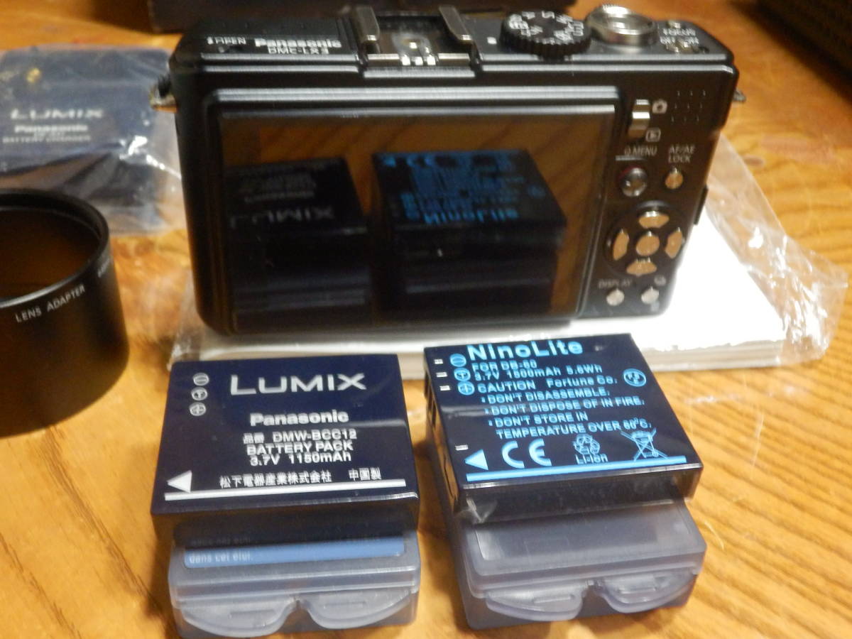 これは凄い！プロのサブ機としても有名 貴方の腕を待っている 美品 最高状態！Panasonic LUMIX DMC-LX3-K コンパクトデジタルカメラ_ほとんど未使用 互換バッテリー1個をご進呈