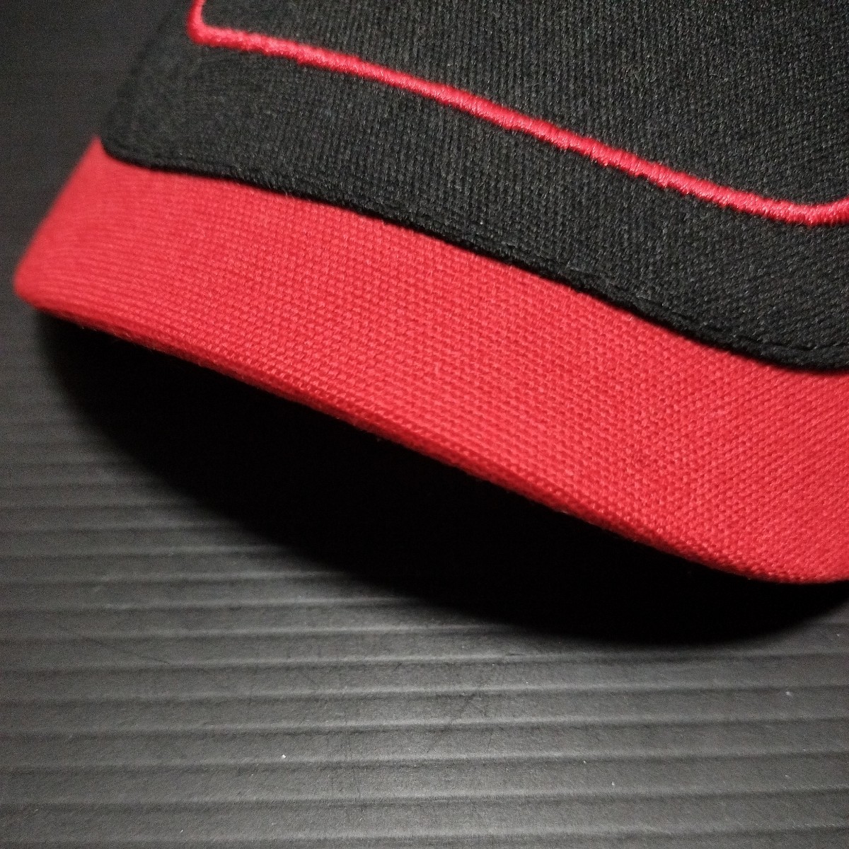 * Yanmar [YANMAR mesh cap ] embroidery hat black series .. red line Logo 