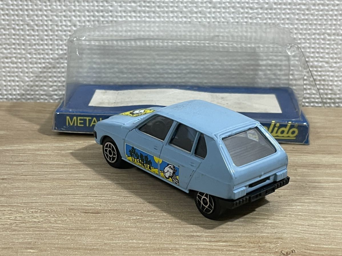 希少！ ソリド シトロエン VISA CITROEN ヴィザ ビザ ブルー 1/43 solido_画像3