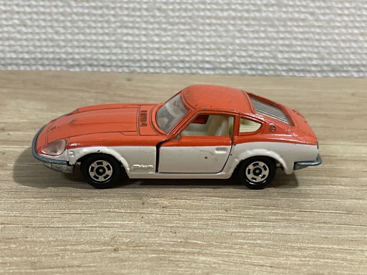 希少！ 黒箱トミカ 日本製 ギフトセット レーシングカーセット フェアレディZ 240ZG オレンジ/白ツートン TOMICA Nissan datsun FAIRLDY Z_画像6