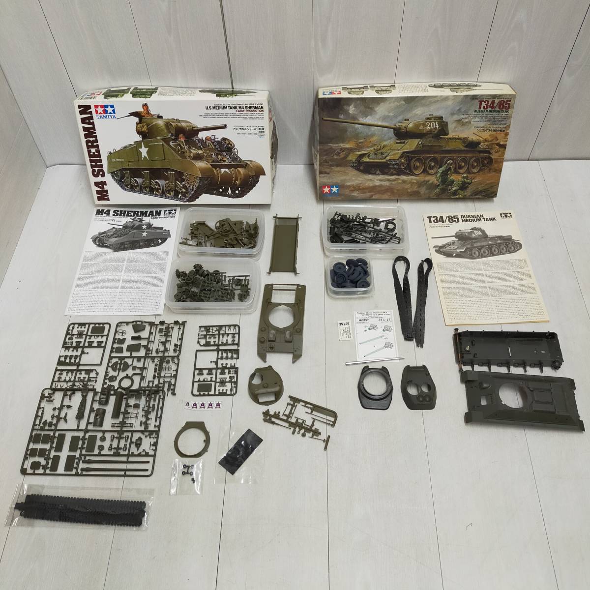 【 送料無料 】◆ 戦車 プラモデル ジャンク セット タミヤ サイバーホビー ドラゴン パーツ デカール 部品 ミリタリー プラモ 模型 趣味_画像8