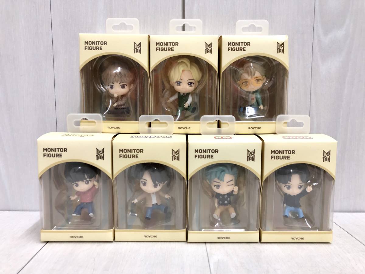 送料無料 ★ 全7種 TinyTAN タイニータン Dynamite ダイナマイト モニターフィギュア MONITOR FIGURE RM Jin SUGA j-hope Jimin V JungKook_画像1