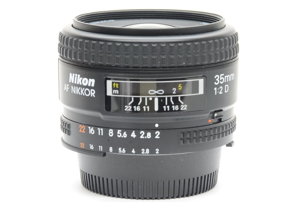 ニコン Nikon AF NIKKOR 35mm F2 D オートフォーカス一眼レフ用レンズ_画像1