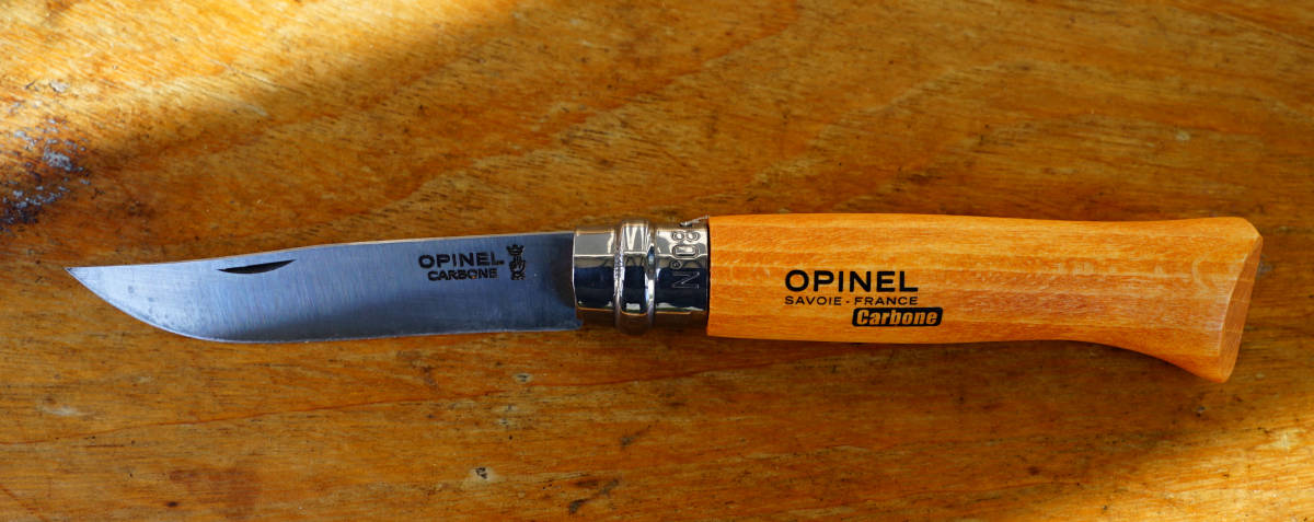 ◆◇OPINEL オピネル　カーボンスチール No.08　未使用　送料１７５円◇◆_画像2