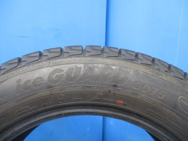 4本 バリ山!! 2020年製 中古 スタッドレス タイヤ ヨコハマ iceGUARD G075 235/60R18 107Q RX CR-V CX-7 GLC など_画像7