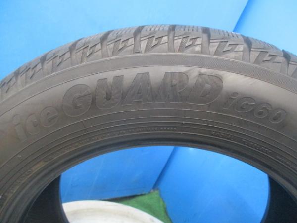 4本 2018年製 中古 スタッドレス タイヤ ヨコハマ iceGUARD iG60 205/60R16 96Q SAI プリウスα エスティマ ノア ヴォクシーなどに_画像7