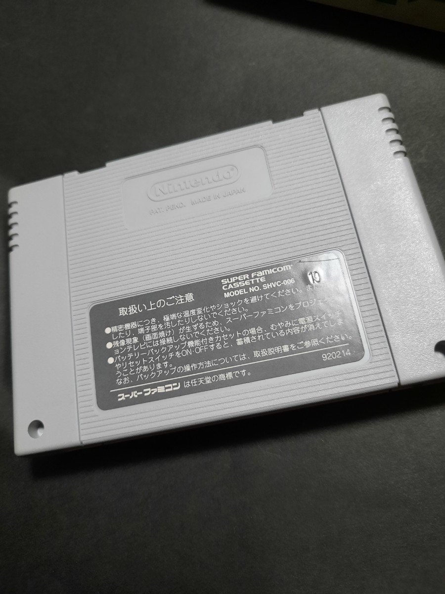 良品 ソード・ワールドSFC / SWORD WORLD SFC スーパーファミコンソフト 動作確認済み ソフト/箱/説明書 写真のもので全てです _画像5