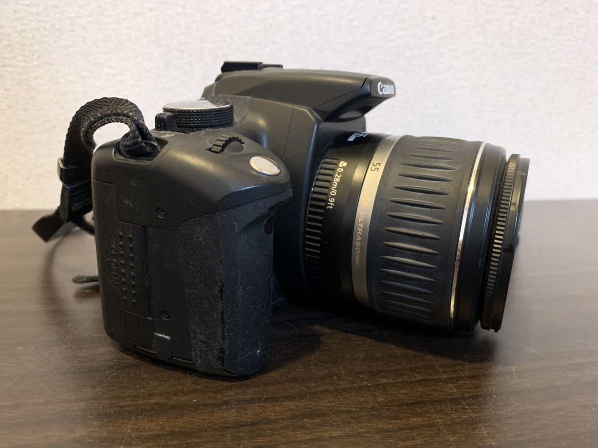 Canon EOS Kiss Digital N ZOOM LENS EF-S 18-55mm F3.5-5.6Ⅱ USM キャノン カメラ レンズ 1:3.5-5.6 Y355_画像3