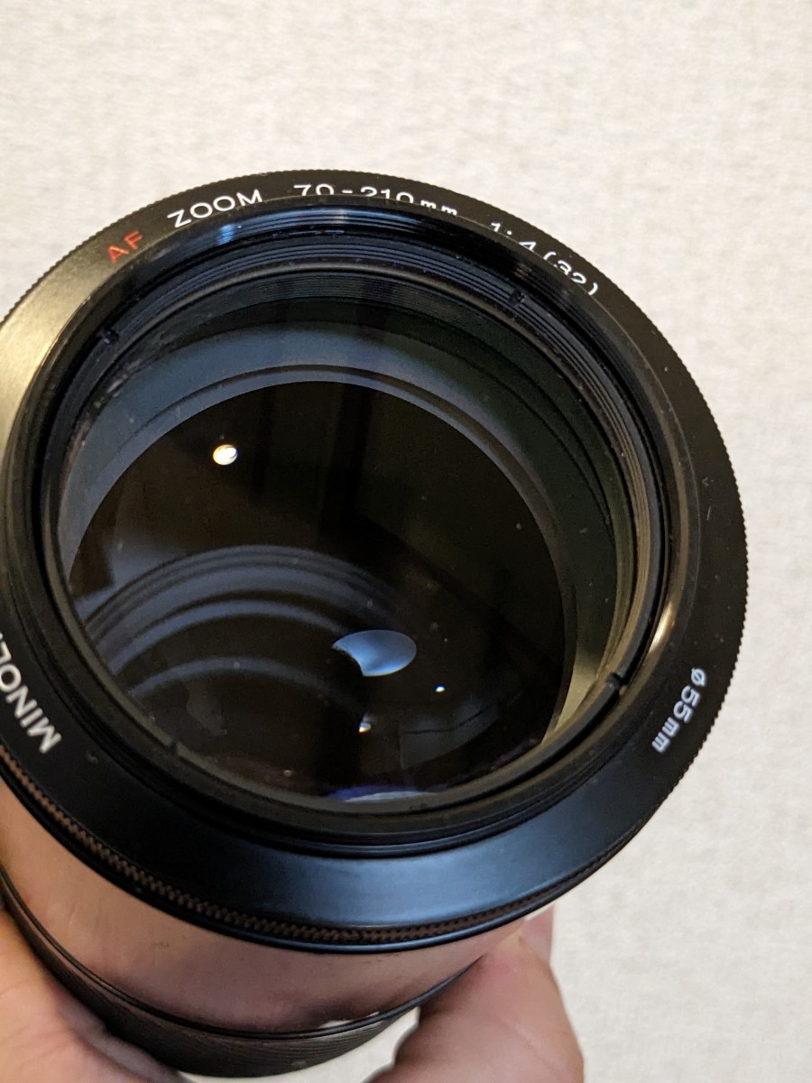 MINOLTA Lens AF ZOOM 70-210mm F4 1:4(32)　Φ55mm　ミノルタカメラレンズ　 日本製　JAPAN　Y332_画像4