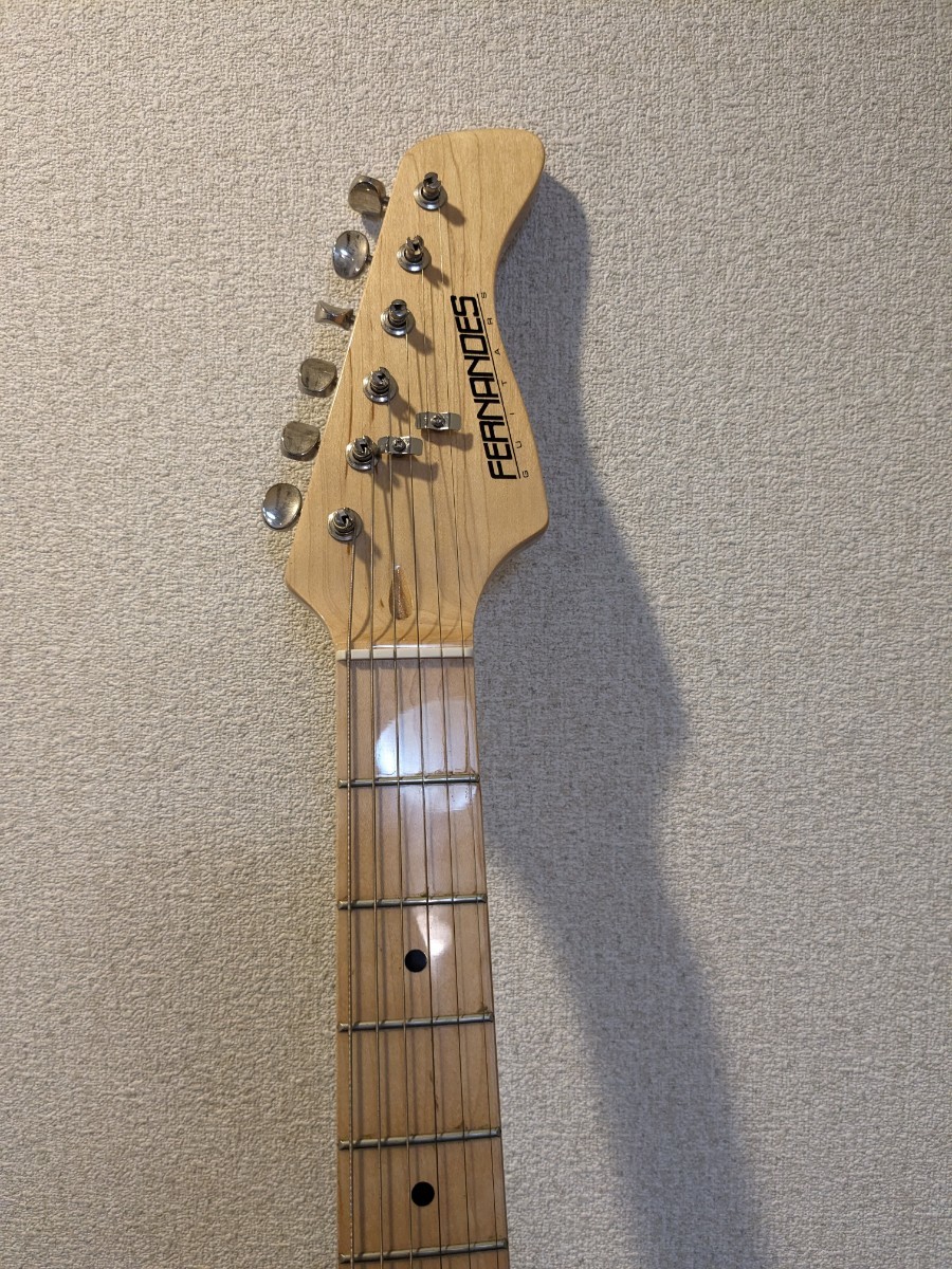 フェルナンデス エレキギター ソフトケース付き FERNANDES　6弦　弦楽器　Y338_画像2