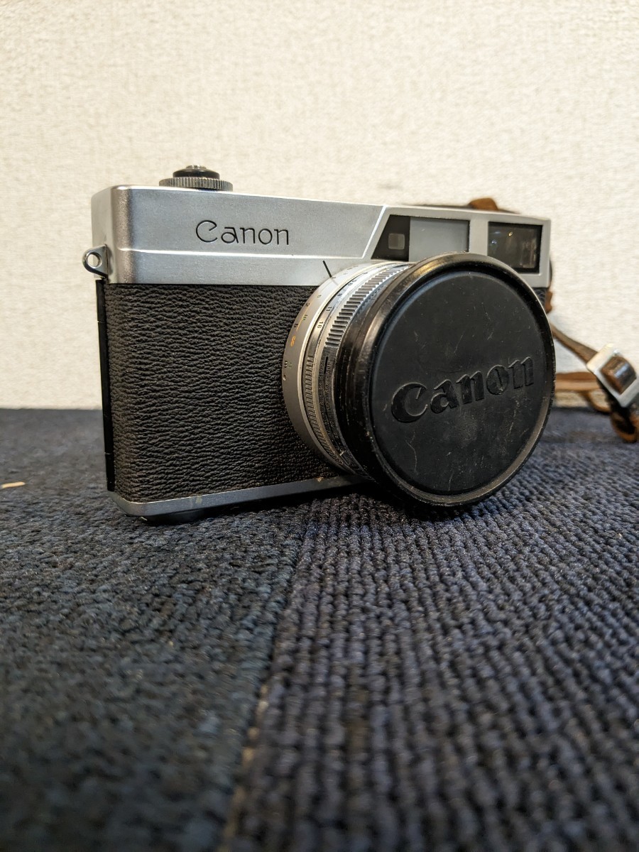 Canon キャノン フィルムカメラ Canonet ケース付き Lens SE 45mm F1.9 レンズセット 1:19 Camera　Y371_画像2