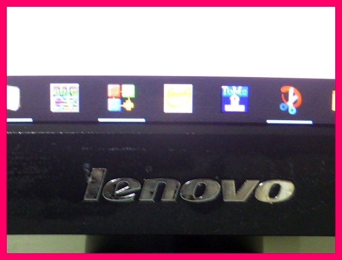 Lenovo 21.5 -inch wide monitor * LS2223wc operation verification settled Lenovo personal computer liquid crystal display cable 2 ps attaching Saitama / Toda city .. pick up limitation 