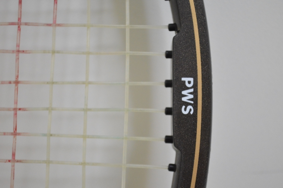 158 ウイルソン STING SC 85インチ ヴィンテージ SL2 レザーグリップ Wilson_画像5