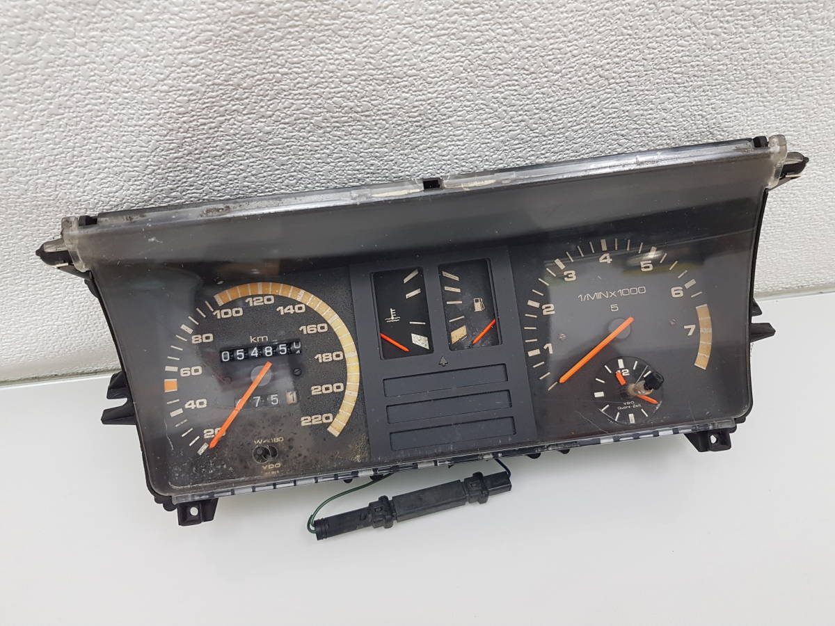  rare goods Audi 80 B2 TYP 85 1985 meter original 81117331 instrument panel speed meter 