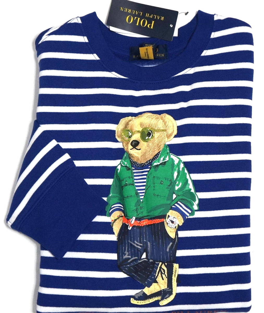 【新品】ラルフローレン ■ ポロベア 裏起毛トレーナー ■ レディース M~L / US Boys L ■ スウエットシャツ POLO RALPH LAUREN 正規品_画像10