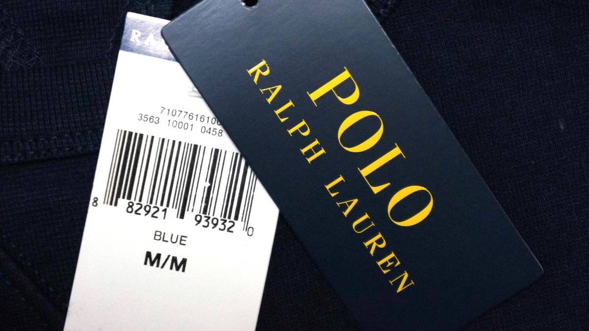 【新品】ラルフローレン ■ 裏起毛トレーナー ■ メンズ L / US M ■ ネイビー スウエットシャツ POLO RALPH LAUREN 正規品_画像3