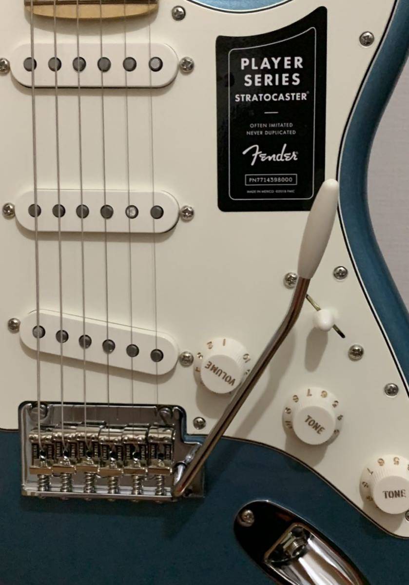 Fender Stratocaster フェンダー ストラトキャスター Player stratocaster MEXICO 新品同様品　送料込み　5,000円クーポン期間！_画像8