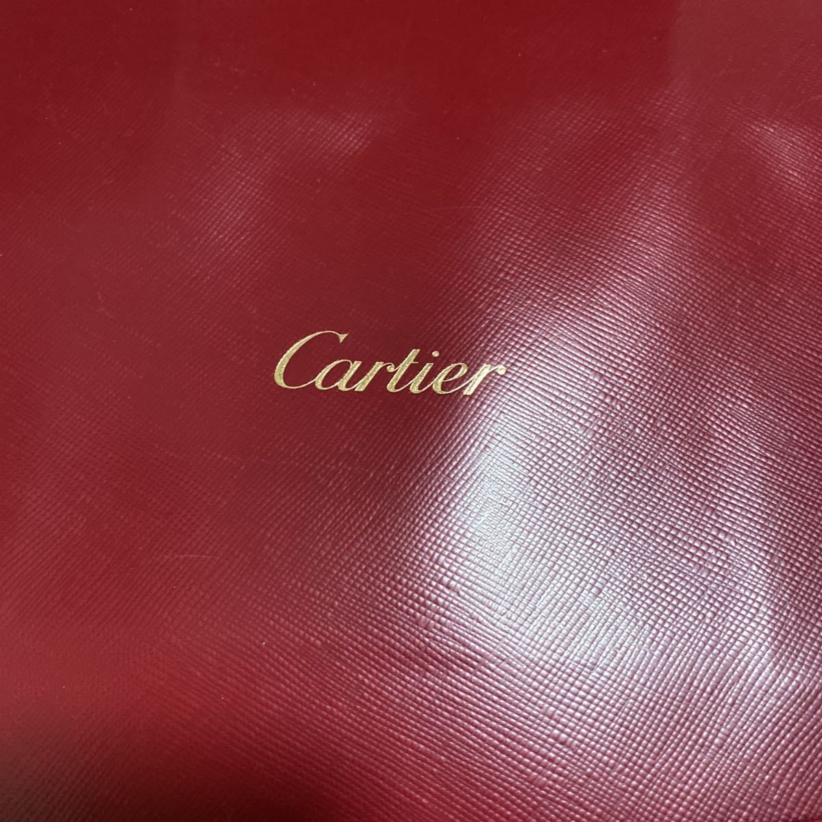 【空箱】カルティエ cartier リングケース　リングボックス　指輪ケース　箱　紙袋　リボン_画像5