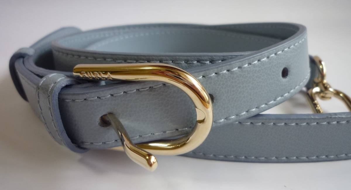  superior article FURLA Furla shoulder strap shoulder only strap cord shoulder part only belt blue group light blue series 