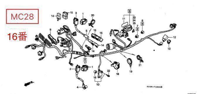 ホンダ純正品 NSR250R MC28 メータージョイント スピード メーターギヤ MC21 MC18 新品 純正部品　GENUINE PARTS スピードセンサーギア_画像4