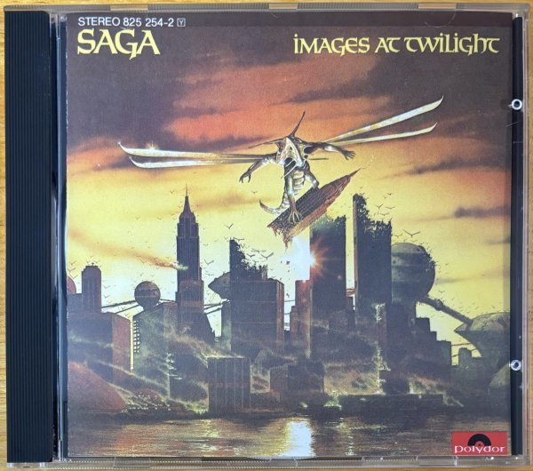 ◎SAGA / Images At Twilight ( 2nd : カナダ産Prog Hard Electro Pop/Arena Rock ) ※ドイツ盤CD/初版【 POLYDOR 825 254-2 】1984年発売_画像1