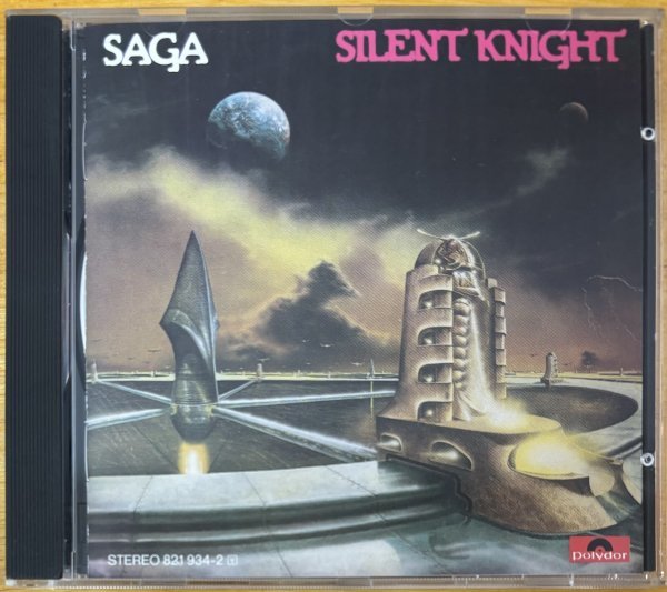 ◎SAGA / Silent Knight ( 3rd : 加産Prog Hard / Catchy Approachable Melody ) ※ ドイツ盤CD / 初版【 POLYDOR 821 934-2 】1984年発売の画像1