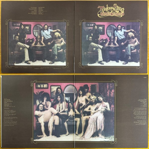 ●THE DOOBIE BROTHERS / Toulouse Street ( 2nd ) ※ 国内盤 LP / 初版【 WP P-8284W 】「Listen To The Music」_画像4